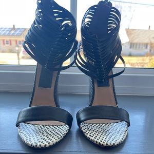 Ferragamo never worn heels. No box. Size 9